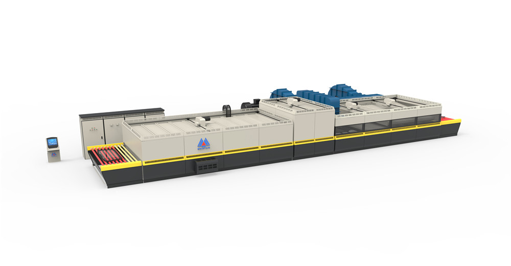 MT-GSW系列双曲面钢化机组